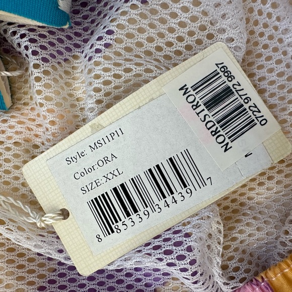 NEW Retired Peter Millar Colorful Crocodile Mens Size XXL Swim Trunks Shorts - Picture 10 of 10